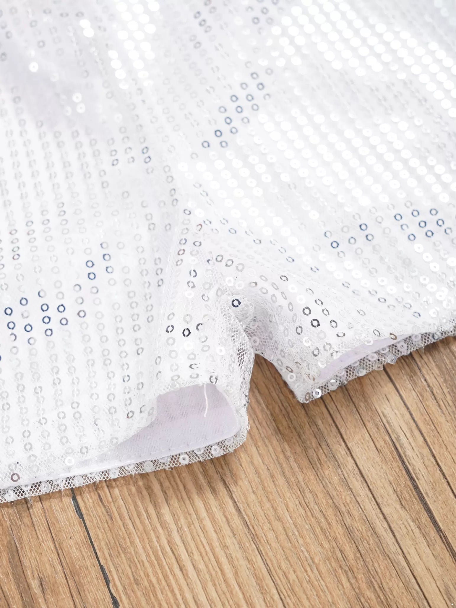 Pantaloncini da ballo con paillettes scintillanti per ragazze Costume da performance latina jazz