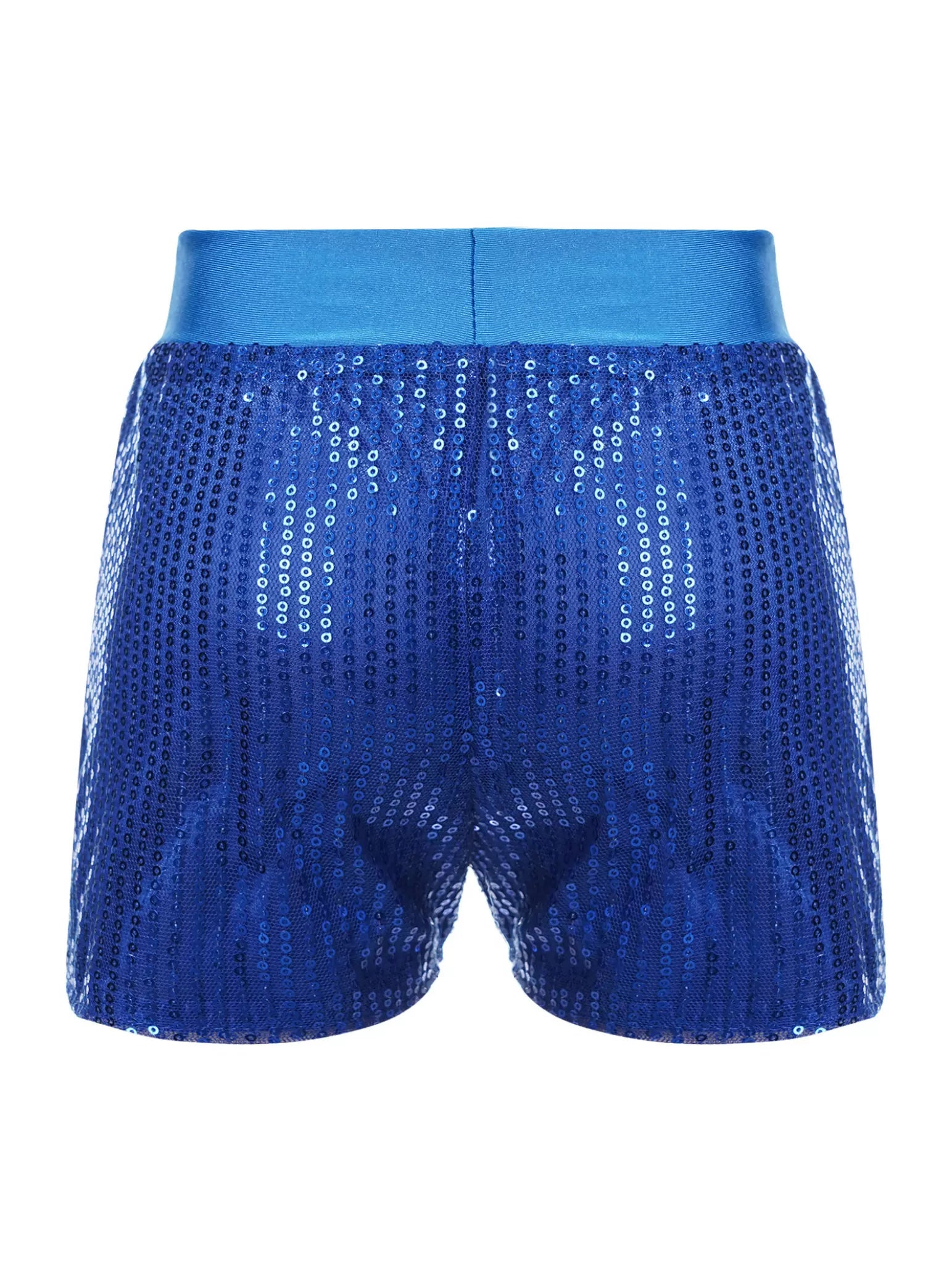 Pantaloncini da ballo con paillettes scintillanti per ragazze Costume da performance latina jazz