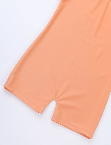 Unitard da danza per ginnastica a maniche corte per bambini